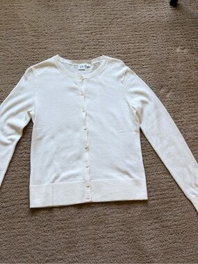 GAP Women's Crewneck Sweater in Cream